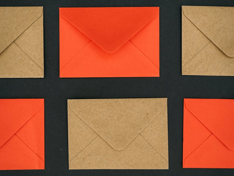 Coloured Envelopes