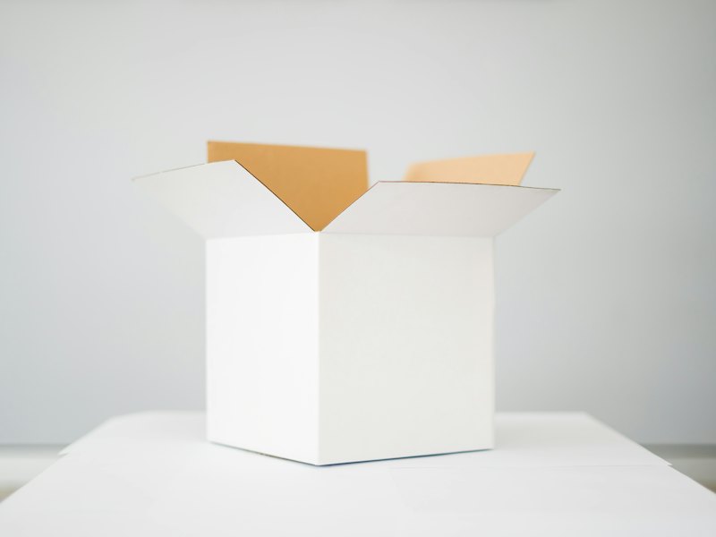 White Postal Boxes